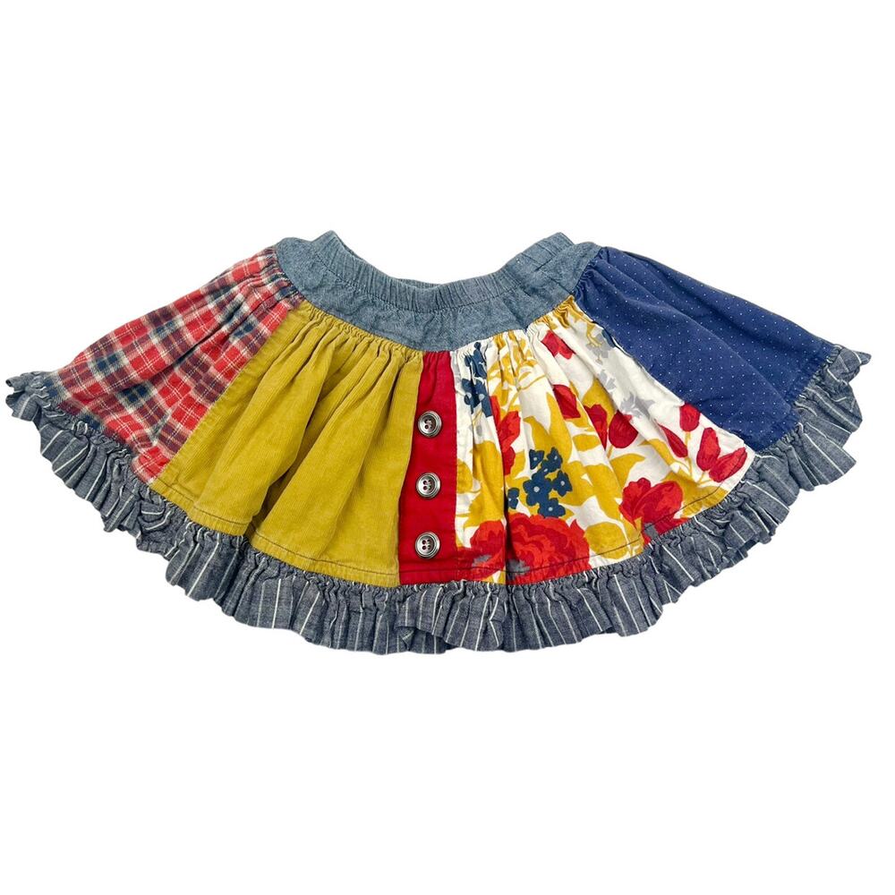 Persnickety Patchwork Twirl Skirt